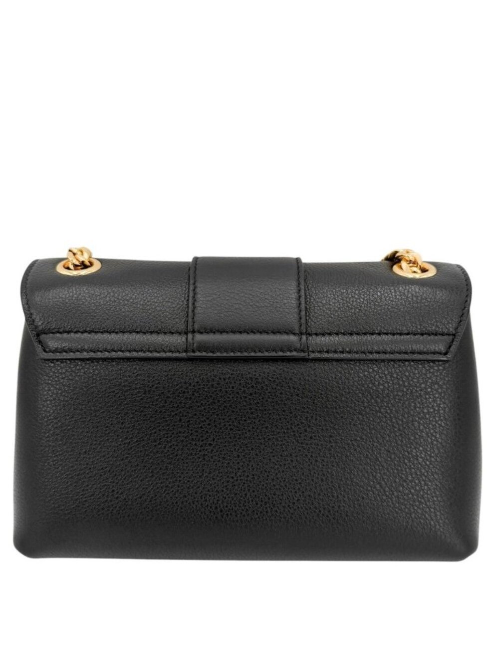 Celine Shoulder Bag Mini Victoire Triomphe Leather Black Gold - Picture 2 of 9